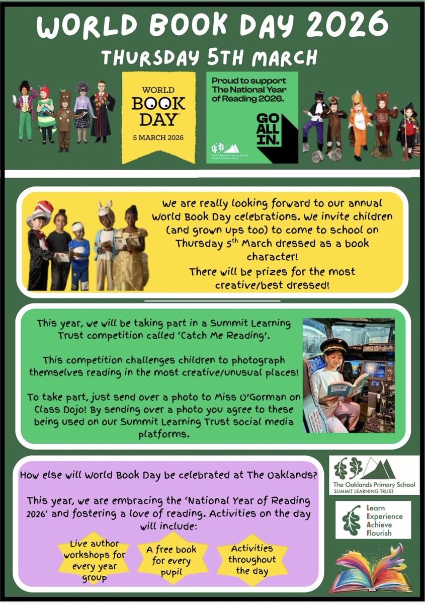 The Oaklands Primary School tweet media