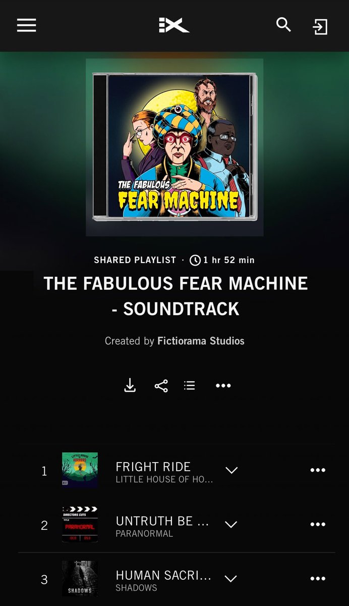 Fictiorama's tweet photo. This week we’re delighted to share the soundtrack of our game The Fabulous Fear Machine: atmospheric, unsettling, slightly creepy… but very special. Join our Discord (link to our Discord server in the next message), check the link to the soundtrack, and enjoy! https://t.co/rOdIh9tUeP