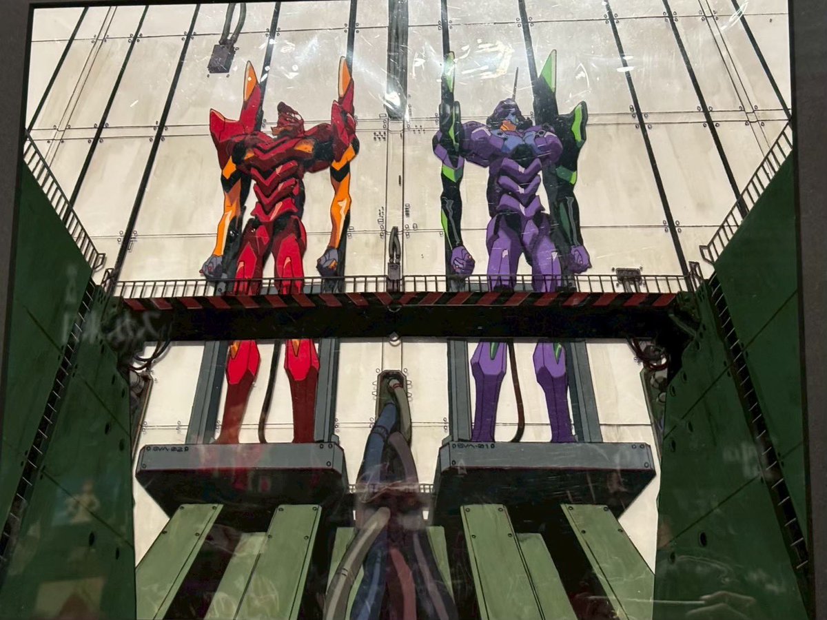 瞬間、心、重ねて 定期的に観たくなるやつ セル画展示もなかなかいい