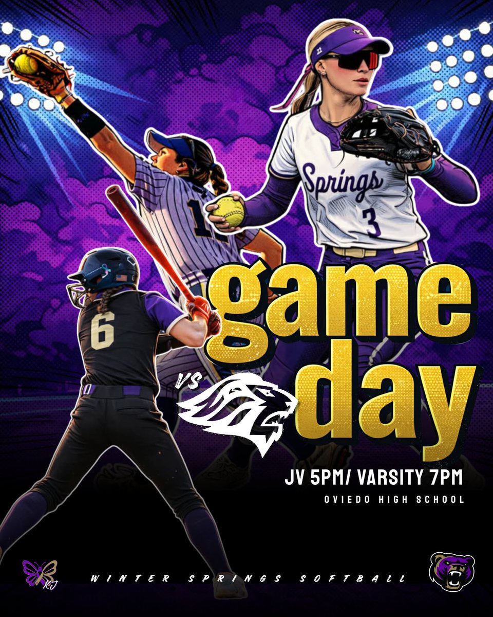 WSHS_Softball's tweet photo. GAMEDAY

🆚 Oviedo 
⏰ JV at 5pm/ Varsity at 7pm 
📍Oviedo

@WSBearAthletics https://t.co/haiHbEq19J