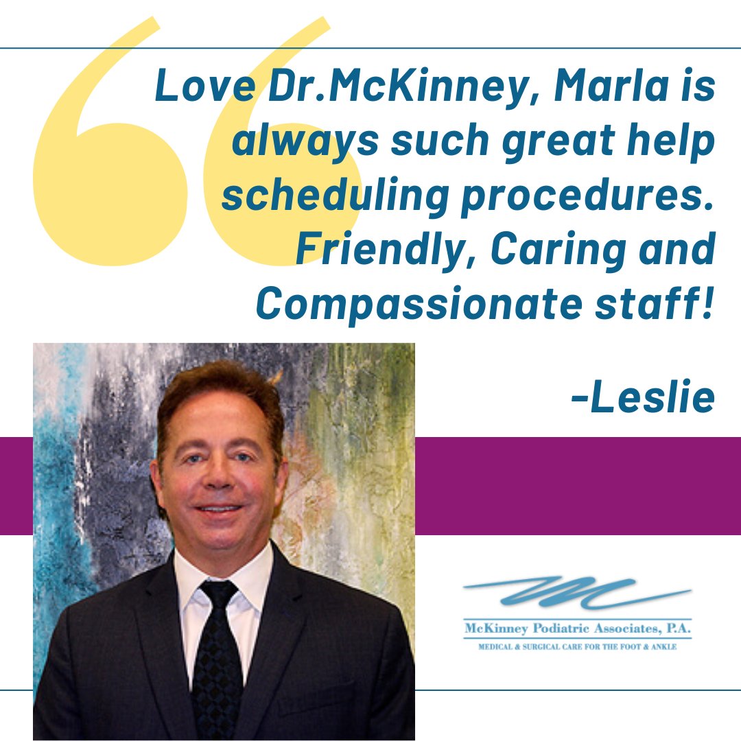 What are you waiting for?  We can help with your foot and ankle pain!  Reach out today.

mpa-web.com/our-doctor.html

#bestpodiatrists #podiatristsinTexas #podiatrist #testimonial #footdoctor