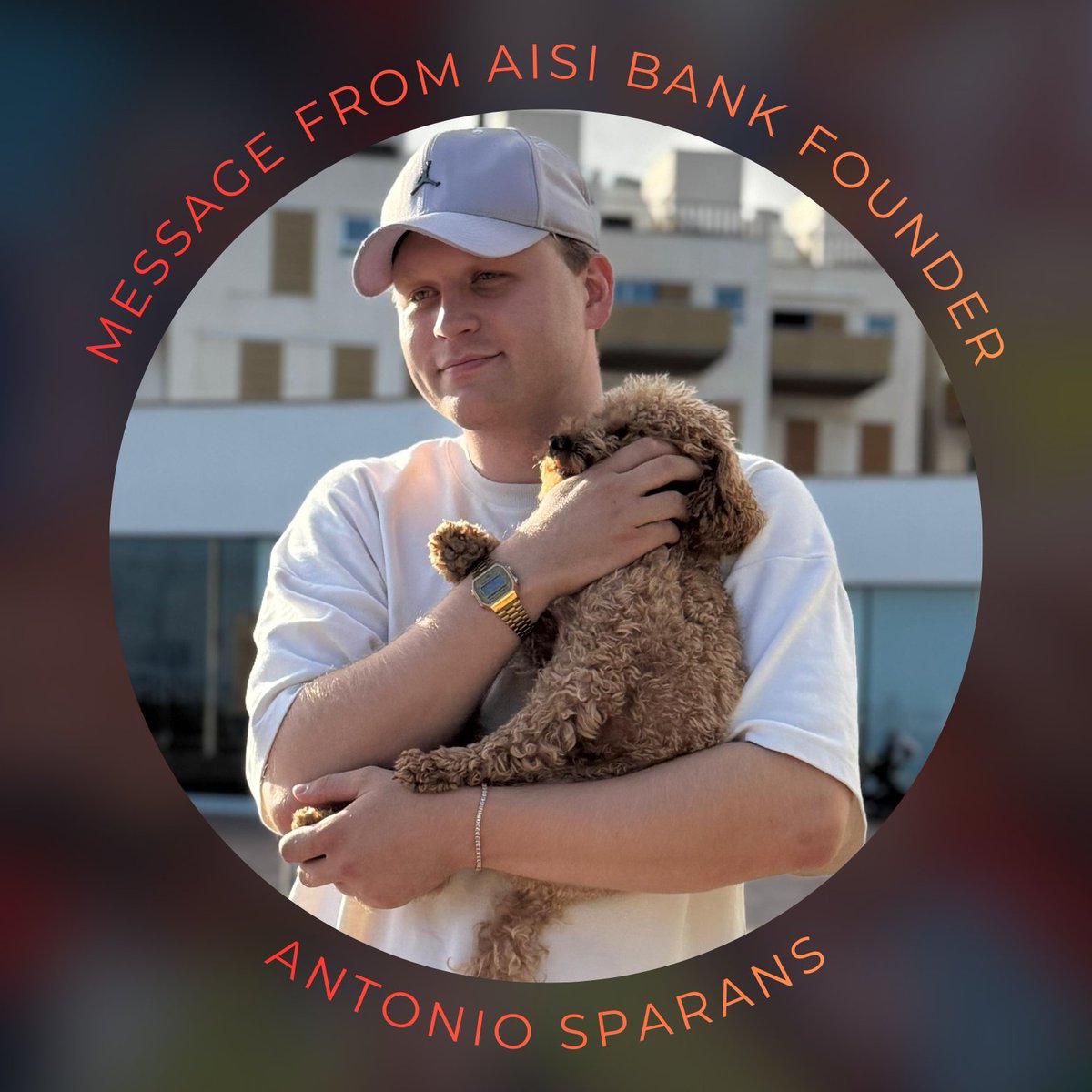 MESSAGE FROM $AISI BANK FOUNDER - ANTONIO SPARANS:

" I want to take a moment and speak directly to you.

Over the past four months, we’ve been building AISI with full focus, discipline, and long-term vision. This has not been surface-level work. It has been infrastructure work.