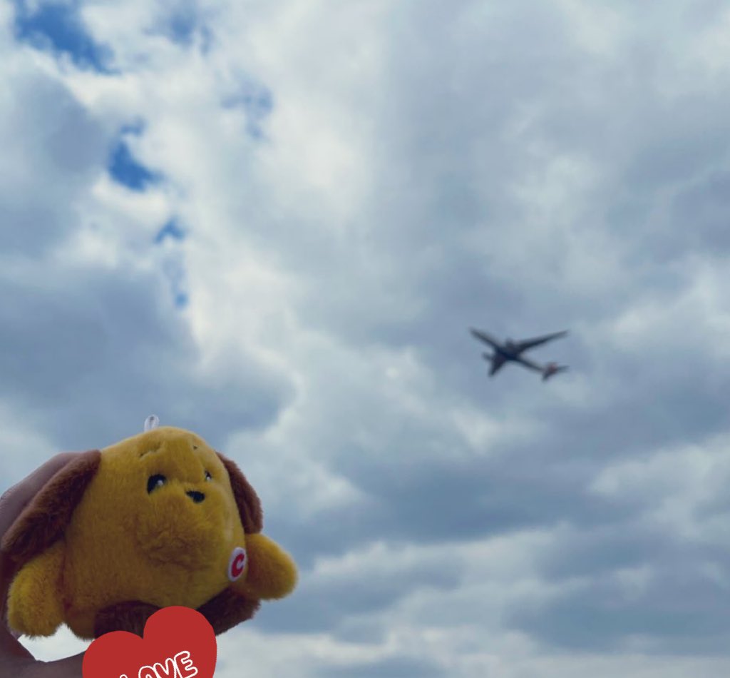 カスタム君と☺️✈️