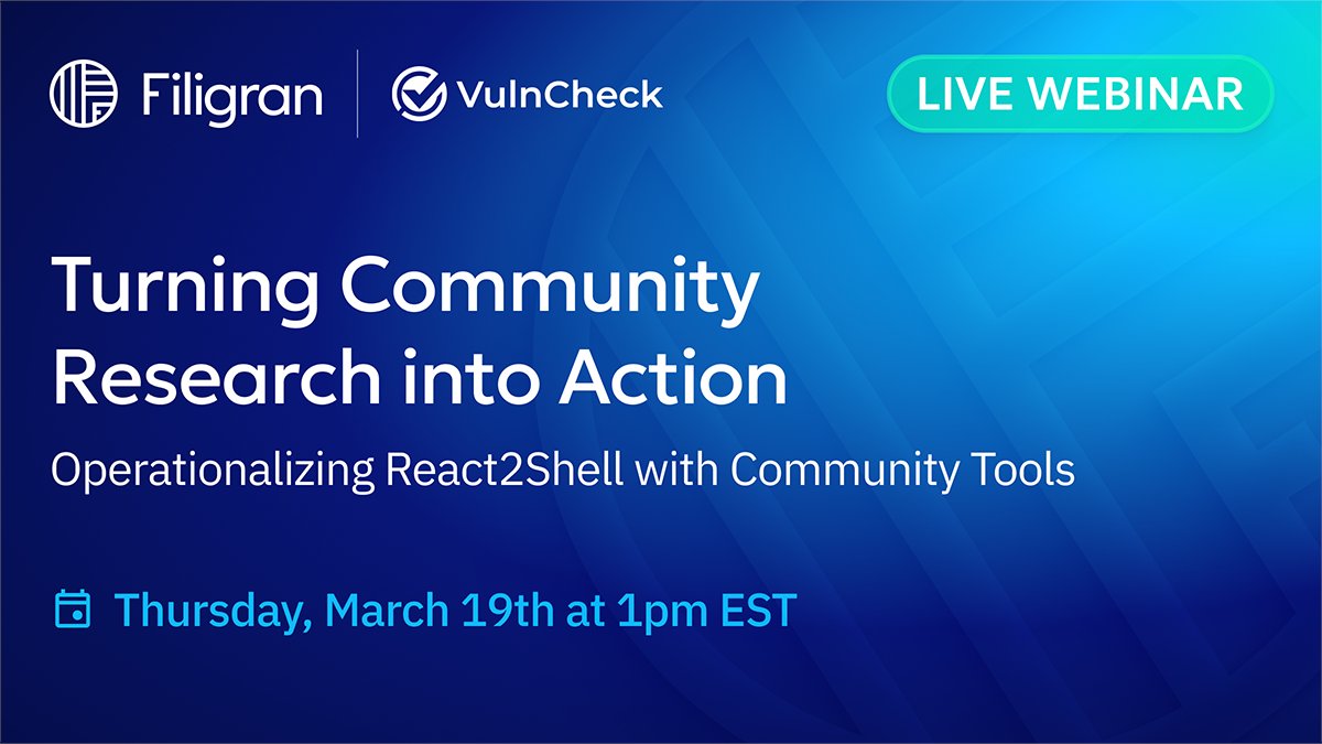 Filigran tweet media