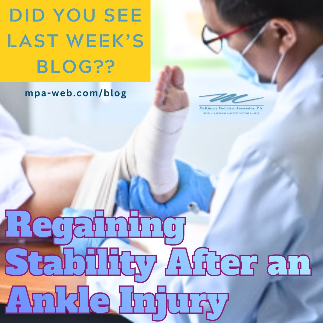 Following an ankle fracture, balance can remain altered even once the bone has healed. Time spent in a cast or boot often leads to muscle weakness and reduced joint awareness, which can affect how the body stays upright.

mpa-web.com/blog/item/1314…