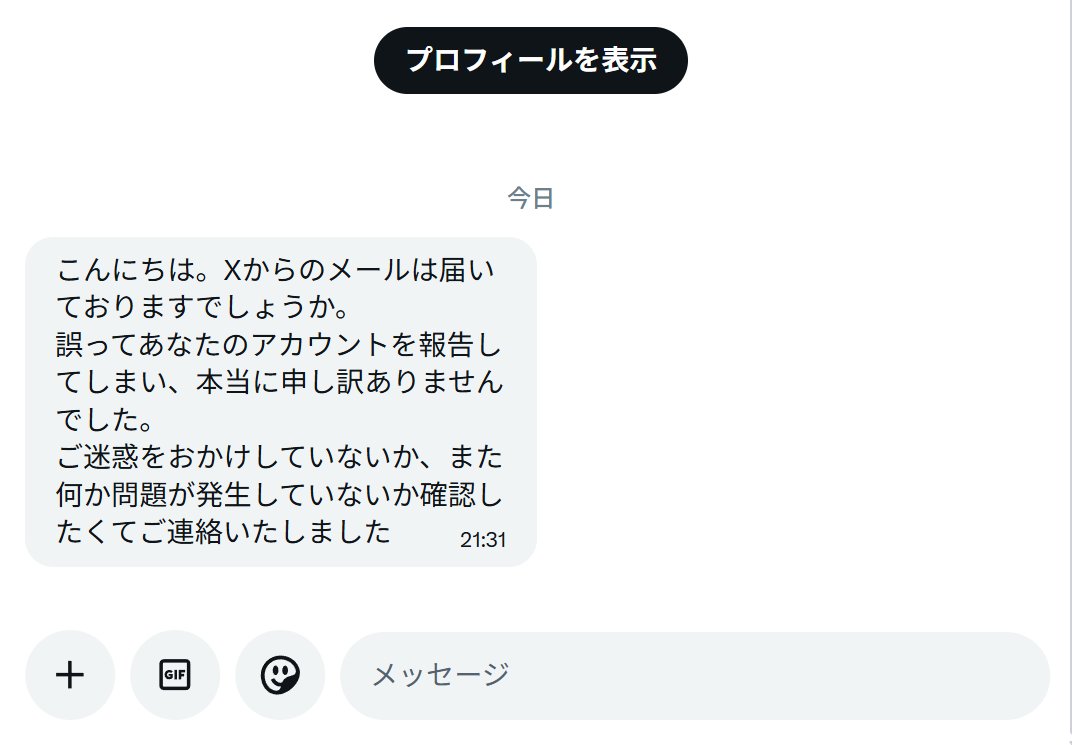 スタレゾ系の乗っ取られアカからの詐欺DM急増してます。注意して