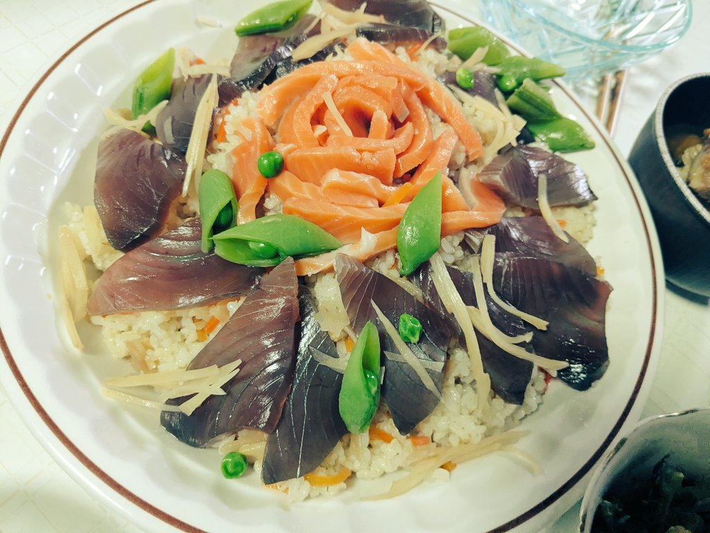 gamukaru's tweet photo. ひな祭りなのでちらし寿司です https://t.co/OAPEVZVix7