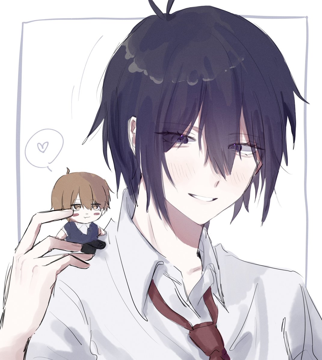 fl37_a's tweet photo. せんぱい誕生日おめでとう！ᖛ ̫ ᖛ 🌙💜 https://t.co/jAoNw5qQhu