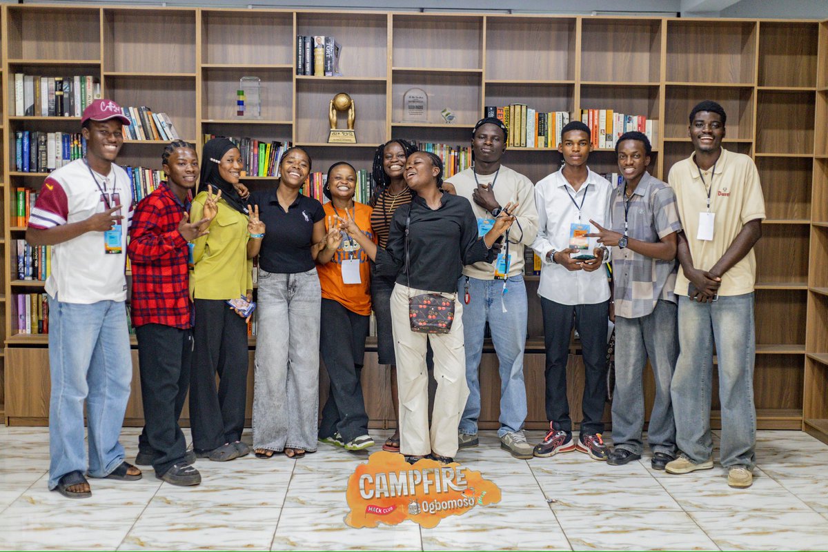 _TechSage's tweet photo. Campfire Ogbomosho was a success 🔥
As one of the organizers,I’m proud of what we achieved and grateful to work with such an amazing team. Seeing developers connect, build,and share ideas was inspiring.
Ogbomosho let’s begin🚀
#CampfireOgbomosho #Hackathon #GameDev #TechCommunity https://t.co/iOZskw2Oct