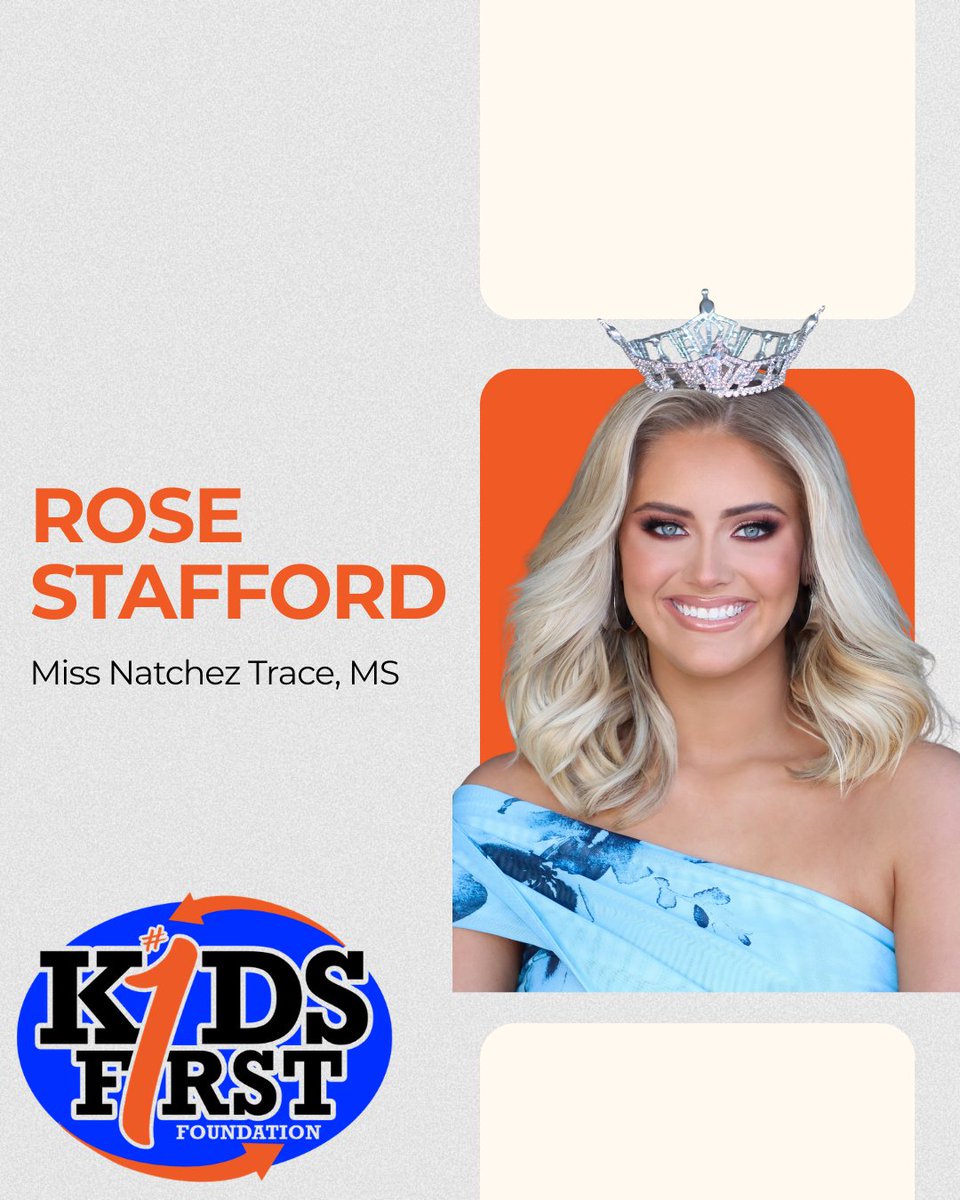 K1Education's tweet photo. Miss Natchez Trace Rose Stafford reached out after seeing the impact of #KidsFirst in her community. 👑
Now she’s partnering with the #KidsFirstScholarshipFoundation—because when passion and purpose align, #StudentsWin. 💙
https://t.co/een5tSzfc4 🖱️ https://t.co/SdkvyFmUkz
