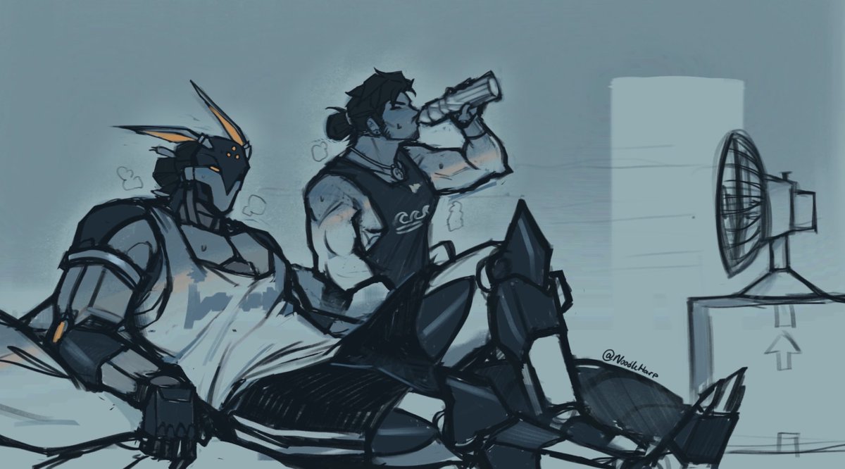 NoodleHarp || 🦈x🌊/⚔️x💀 tweet media