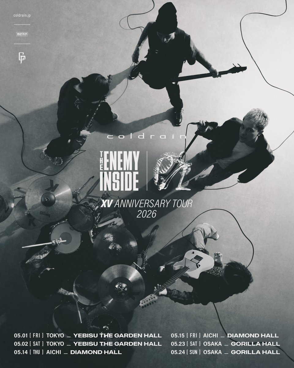 coldrain_official tweet media