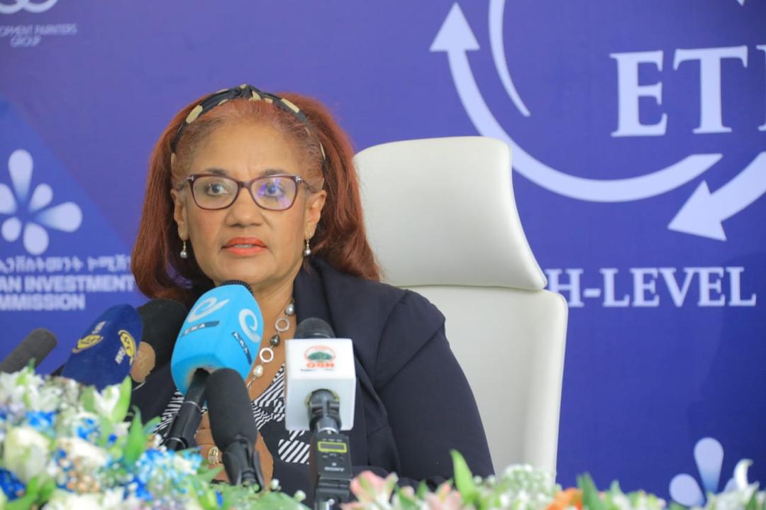 EthioInvestment's tweet photo. At a joint press briefing, EIC Commissioner Zeleke Temesgen announced Ethiopia now ranks 2nd in Africa for FDI inflows.

The 4th Invest in Ethiopia Forum (Mar 26–27) targets $2.4B+ in new deals, building on last year��s $1.6B co-hosted with the MoF and development partners. https://t.co/IHZTp8QRi8
