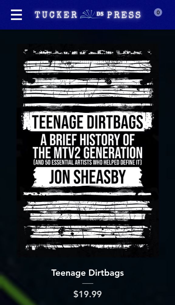 JonSheasby's tweet photo. #TeenageDirtbagsBook is out now! If you're in the US, please consider buying directly from @fmpbooks. If, however, you do go to Amazon (where the book is currently sitting at #18 in its category!), please leave a rating &amp; review as it helps massively with the book's visibility 🖤 https://t.co/OXae2e91vJ