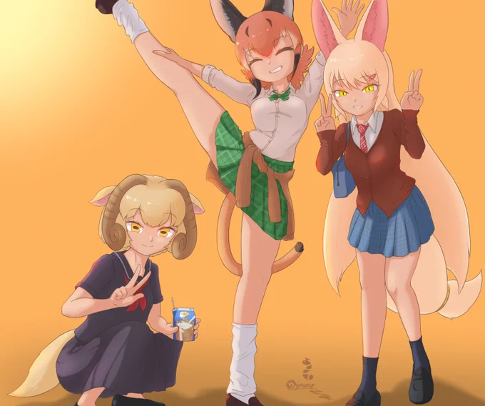 #3月になったから3人並んだ画像を貼ろうぜ