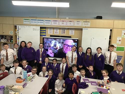CastlefordParkJ's tweet image. 📚✨A huge thank you to @tbradman for an inspiring call today!
Our children are absolutely buzzing after diving into Viking Boy and hearing about the world behind the story. ⚔️🔥
So much creativity and curiosity unlocked!🙌😄
#AuthorVisit #InspiredReaders #PrimarySchoolMagic 🚀