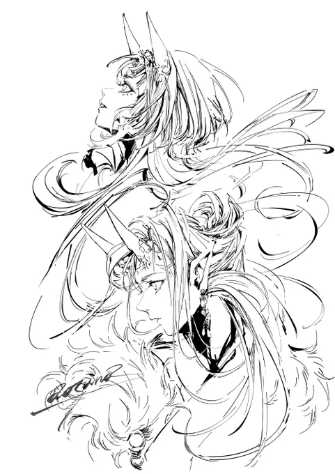 絵を描く合間に休憩として絵を描くのは気分転換 