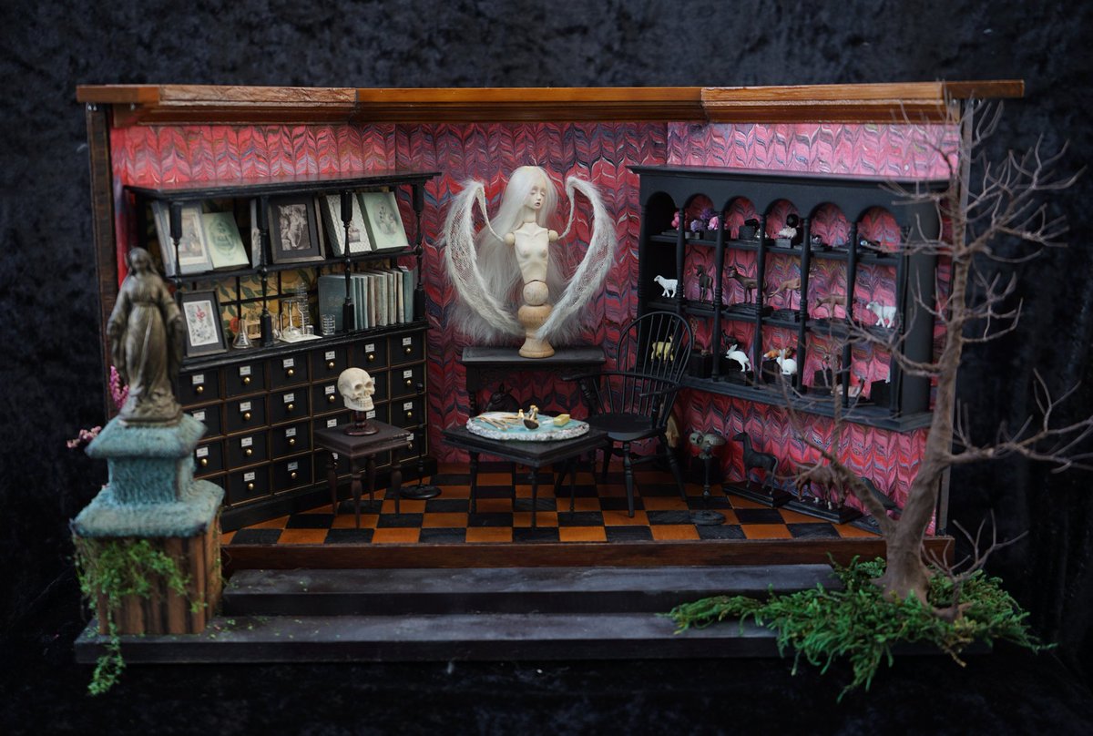 ドールフェスタ2026に向けて新作を作りました。アンティークのマリア像