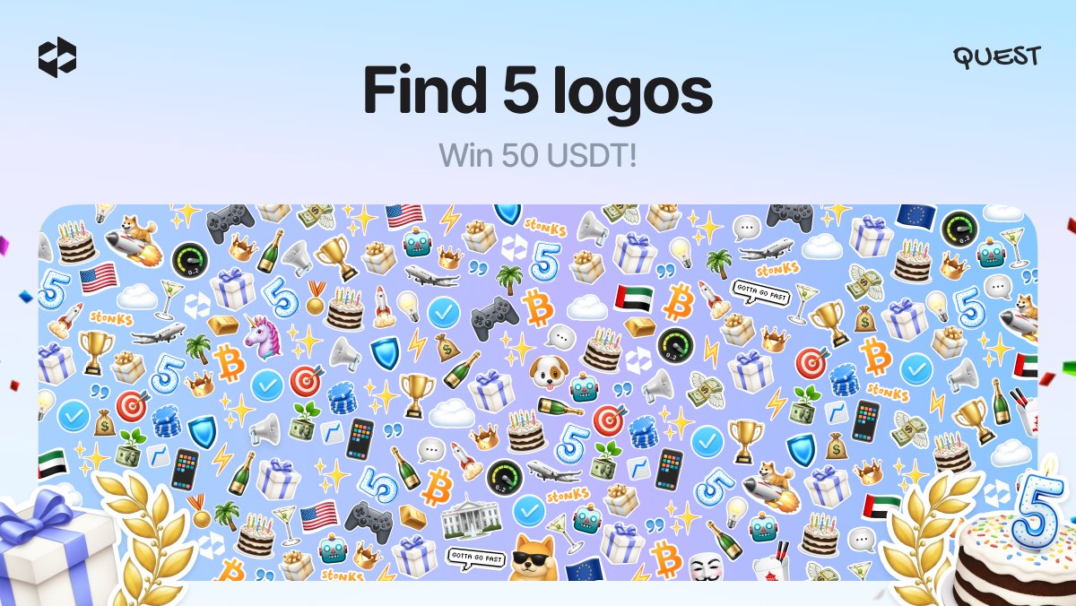 🎂 LetsExchange Birthday Giveaway is live

We’ve hidden 5 @LetsExchange_io logos inside this illustration 👀

Think you can spot them all?
🎁 5 winners × 50 USDT = 250 USDT
📆 The giveaway runs till March 8

How to enter:
1️⃣ Follow <a href="/letsexchange_io/">LetsExchange</a>
2️⃣ Reply with where all 5 logos