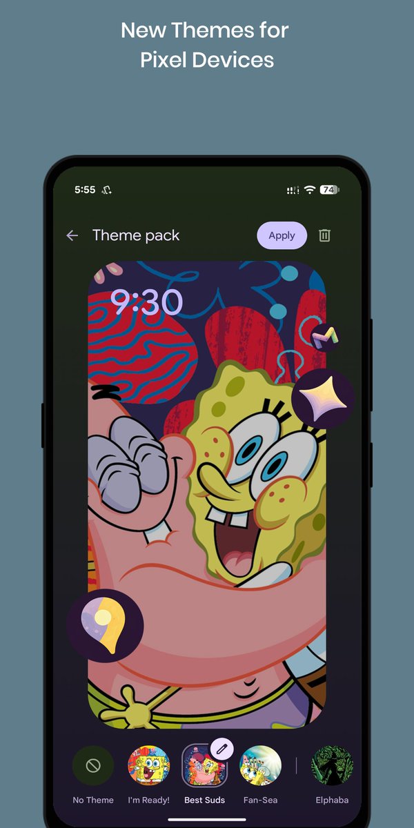 aunitstudios's tweet photo. New theme packs coming for Pixel Devices... https://t.co/vffruTUFfn