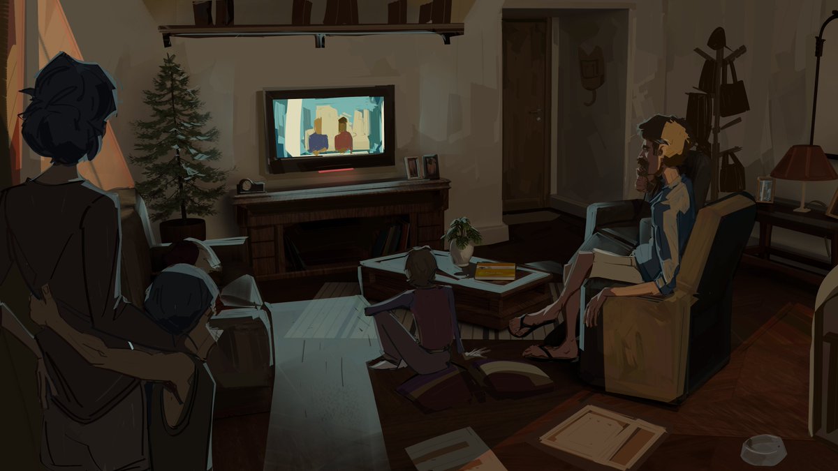 "O silêncio que precede a tempestade."