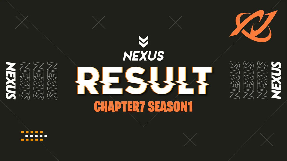 FNCS Division 1 week5 -Total-

#1 Reaper <a href="/Reaper_fn2/">NEXUS Reaper</a> 
#9 Boby <a href="/Bobyfn74/">NEXUS Boby</a> 
#29 3peace <a href="/3peaceFN/">NEXUS 3peace ぴーす</a> 
#37 LEO <a href="/leo3_fn/">NEXUS LEO🦁</a> 

Reaper選手が1位突破🎉🎉🎉
week5決勝へは4名出場です！！
引き続き応援よろしくおねがいします！
#NEXUSwin