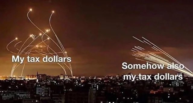 3 American F15's were shot down by Kuwait's air defense system in what's being called "friendly fire"

Kuwait gets its defense system from US companies.

American tax dollars just shot down American tax dollars.