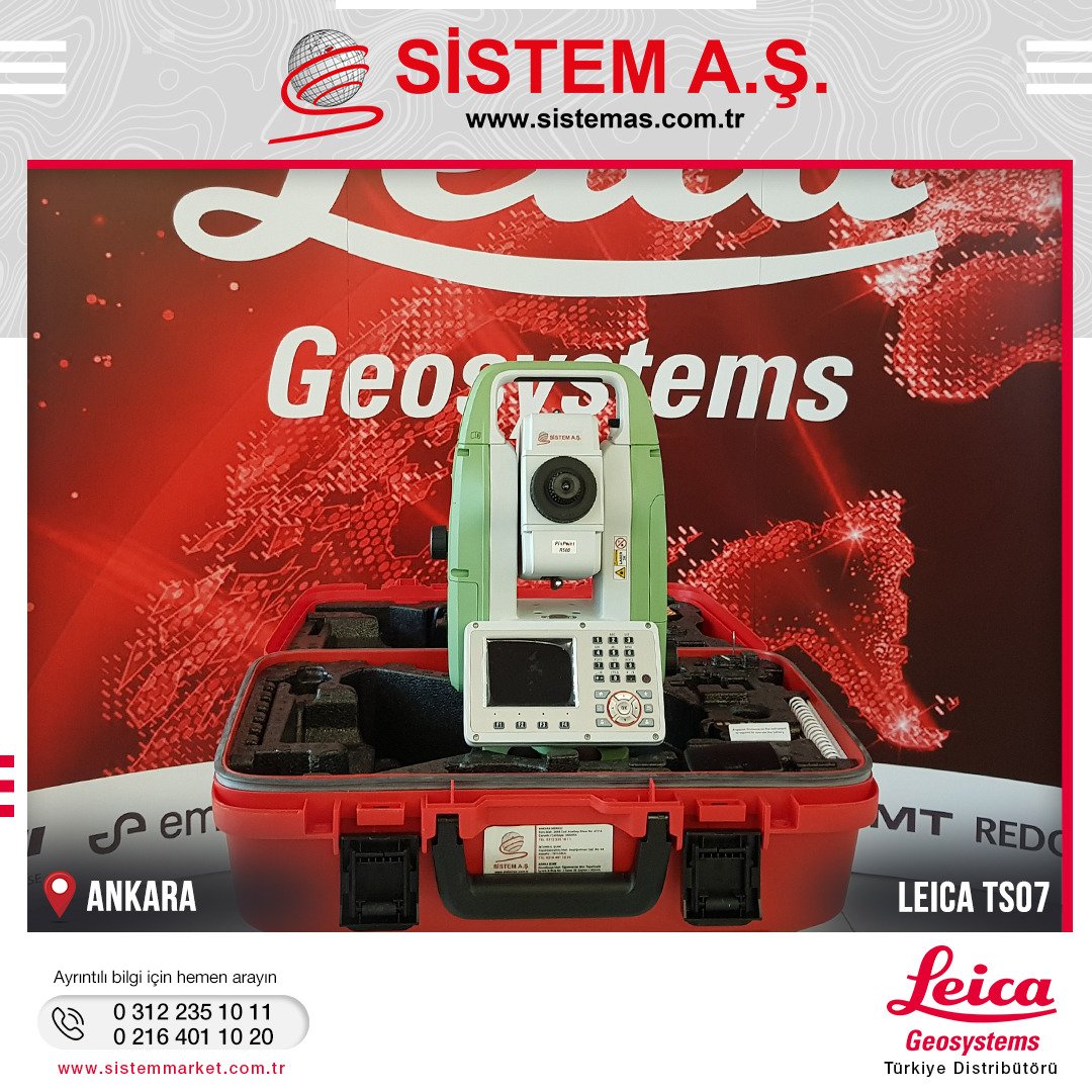 Leica TS07 Total Station / ANKARA 
Müşterimize hayırlı olsun.
Firmamıza duydukları güven için teşekkür ederiz.
Tecrübe, istikrar ve güvenle hizmet vermeye devam ediyoruz.
.
#leica #LeicaTs07 #sistemaşsatış #totalstation