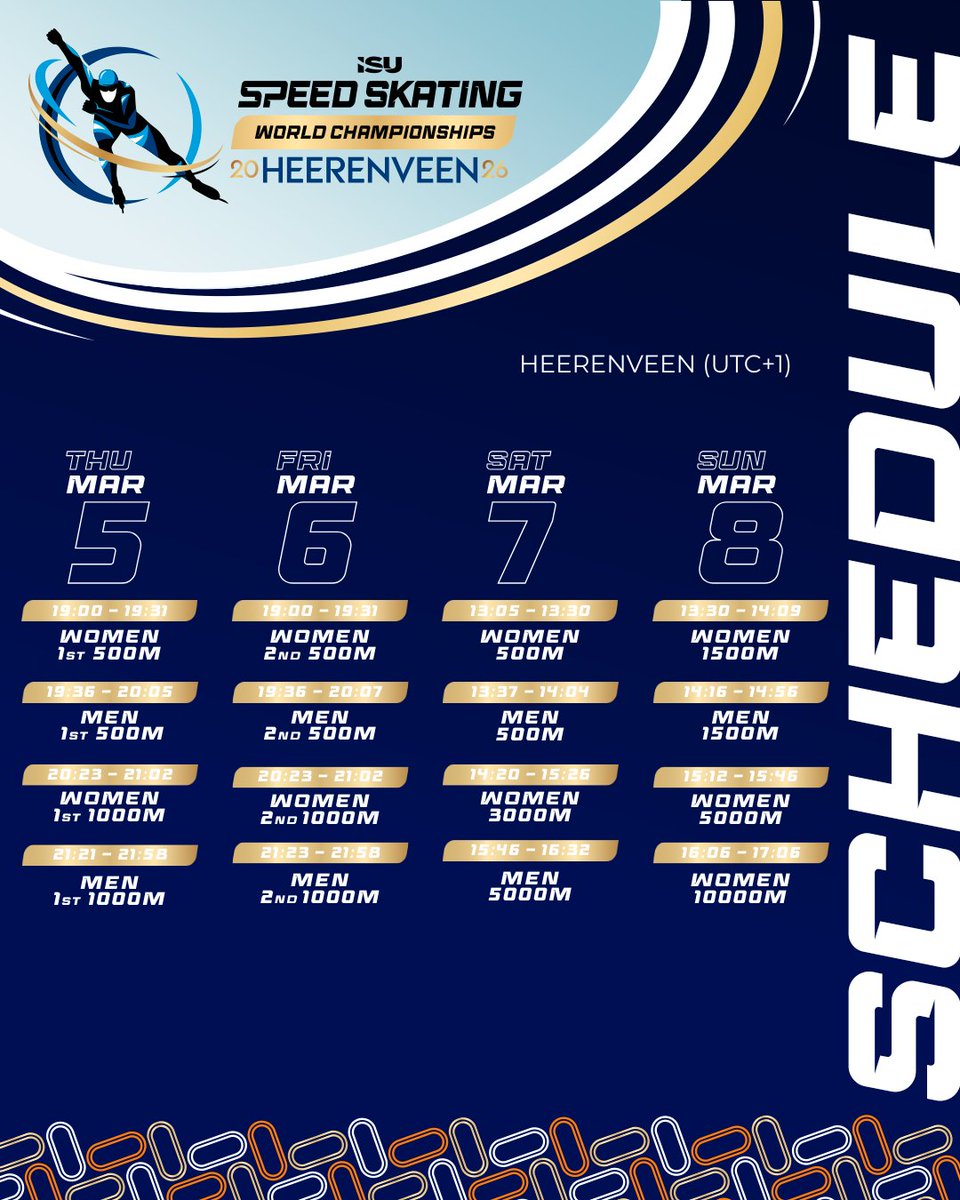 ISU Speed Skating tweet media