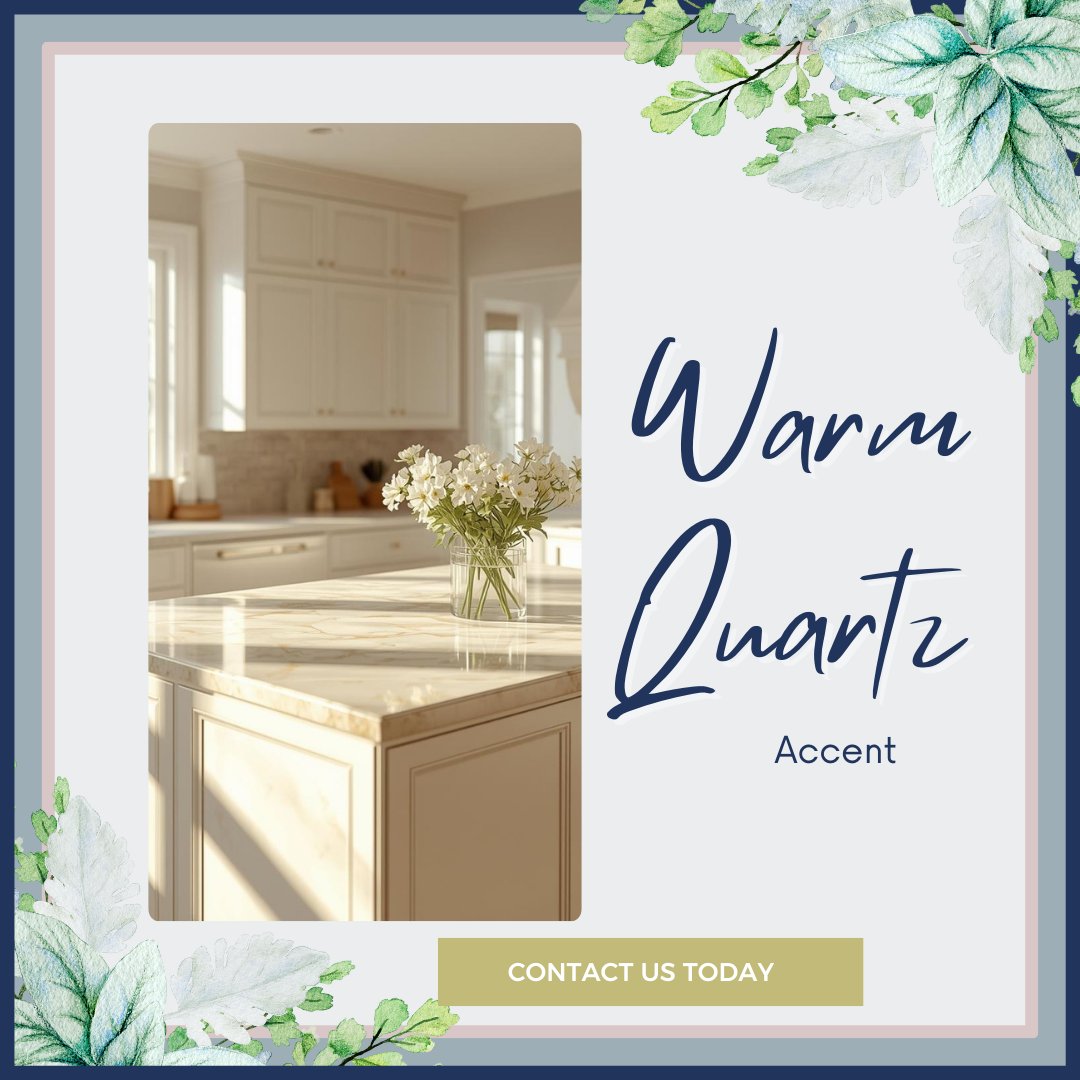 ArtStneSurfaces's tweet image. Cream and honey quartz accents bring subtle sophistication. Contact Art Stone Surfaces in Orlando for kitchen &amp;amp; bath countertop fabrication &amp;amp; installation at artstonesurfaces.com ☀️ #QuartzDesign