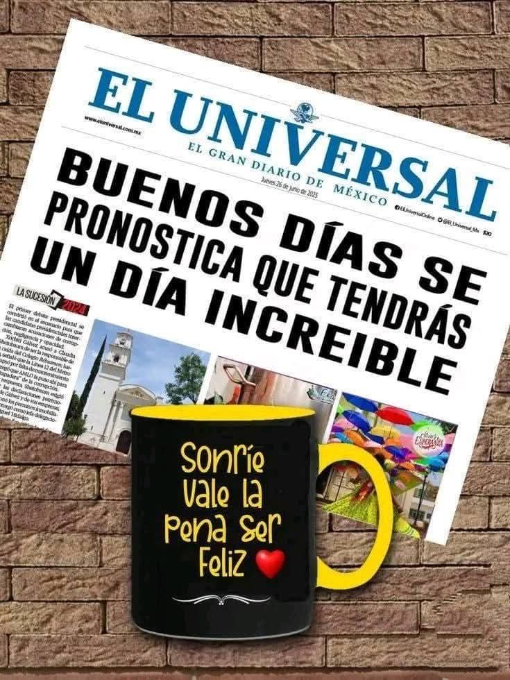 sera8004's tweet photo. Buenos días mundo X
Feliz martes a todos!!
Fijarse metas es el secreto para un futuro grandioso.
#Martes
#ComienzaHoy
#NoTeDetengas https://t.co/8OtKN1vpCy