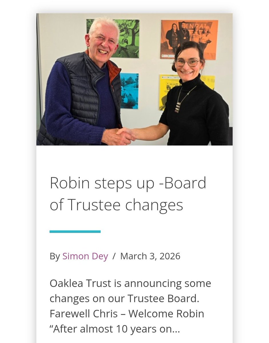 Oaklea Trust tweet media