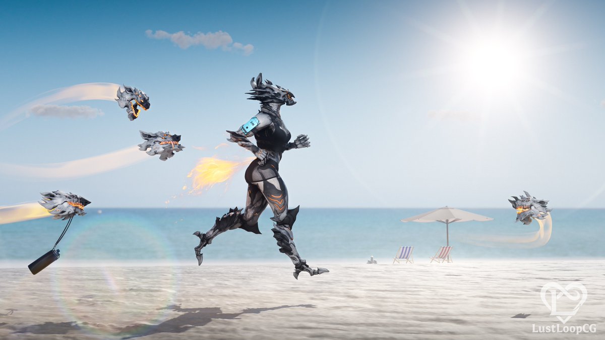 LustLoopCG's tweet photo. Voruna and her pack on a jog

#warframe #warframefanart https://t.co/XfUtBzbuIL