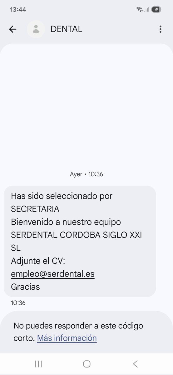 anabelen2396's tweet photo. @Y_canela @InfoJobs Me ha pasado igual y he  denunciado también al anuncio de @InfoJobs , pero deberían tener esto más controlado y que no jueguen así con las personas que buscamos trabajo. https://t.co/W1R82iW428