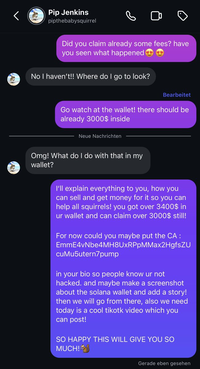 ShibaInuPres's tweet photo. $PIP 🐿️

JUST THE BEGINNING! 

EmmE4vNbe4MH8UxRPpMMax2HgfsZUcuMu5utern7pump https://t.co/Ec5vv9RwhV