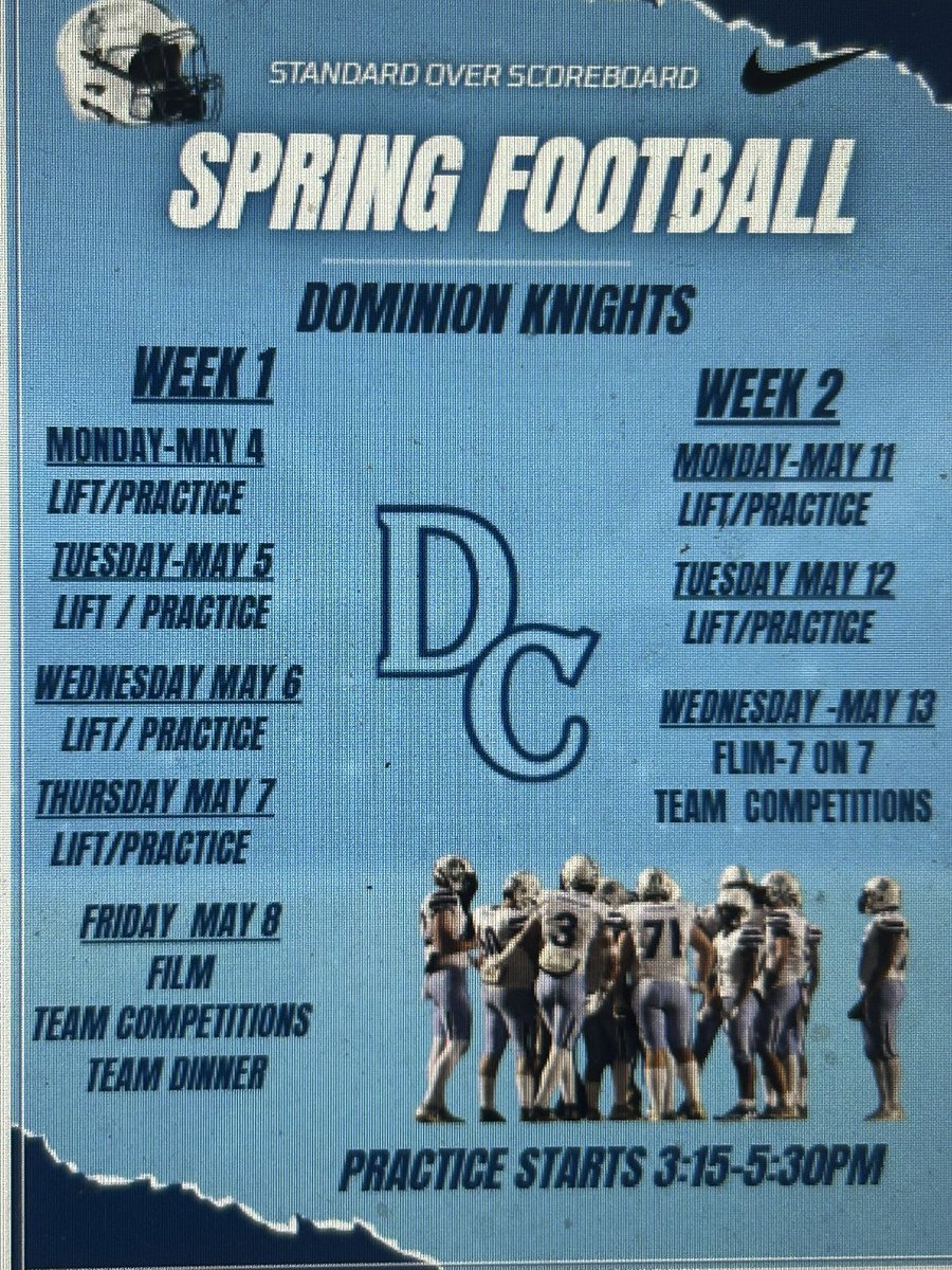 Dominion Christian Football tweet media