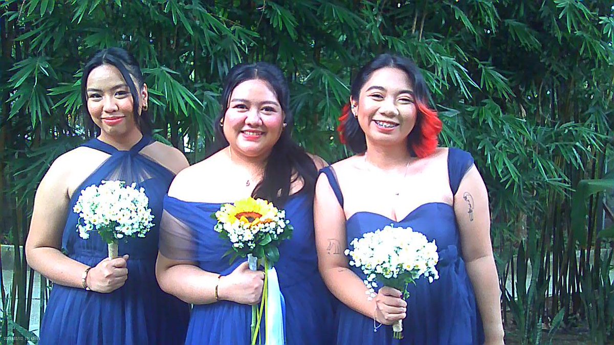 ysblltn's tweet photo. feb highlight — our ate bes got married 🥹🌻✨ https://t.co/15Yssplqeo