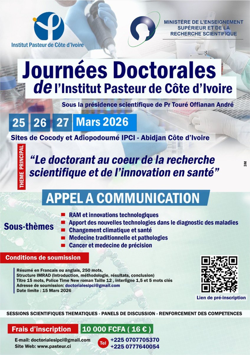 Institut Pasteur de Côte d'ivoire tweet media