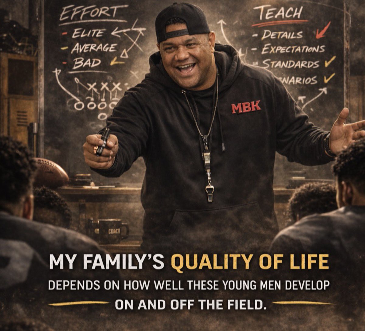 Coach Hebron (Loni) Fangupo tweet media