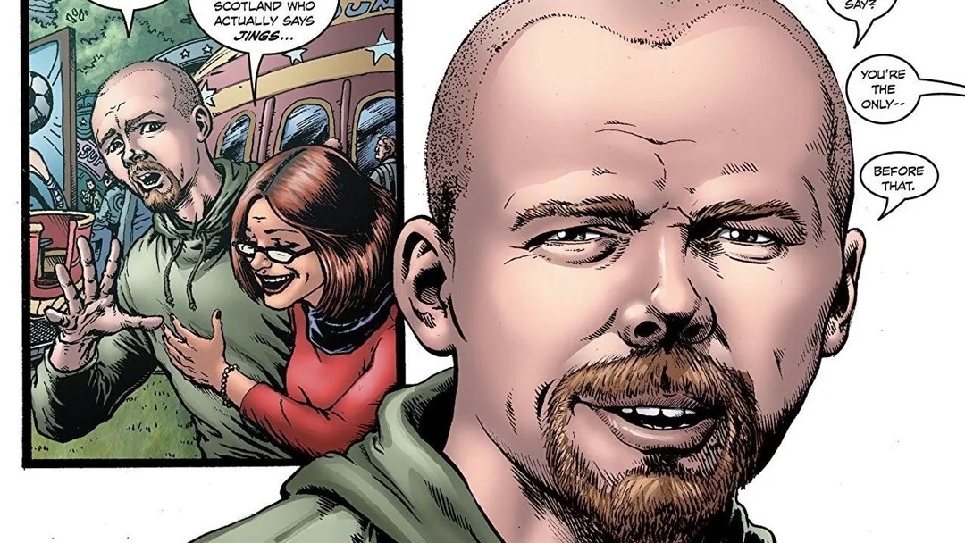 La imagen de Hughie Campbell de la serie The Boys se concibió en los cómics basada en la del actor Simon Pegg. Sin embargo en la serie de Prime Video buscaban a alguien más joven que Pegg, al que creían demasiado mayor, y eligieron a Jack Quaid.