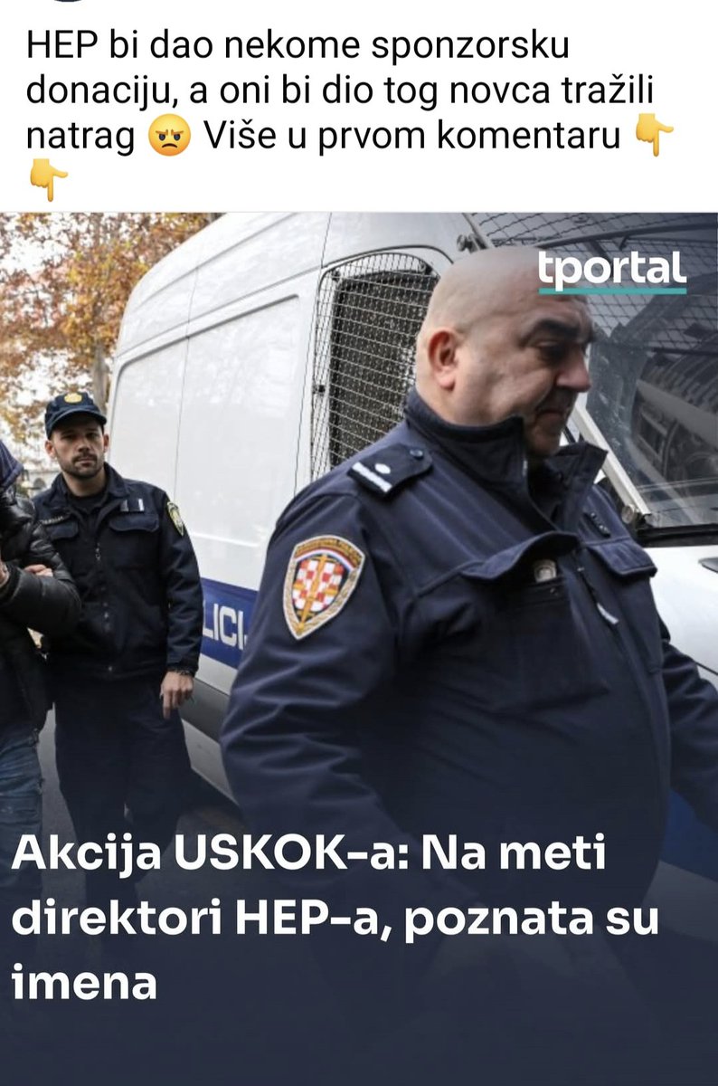 Prilika čini lopova...uvijek se kralo i krasti će se, sve dok postoje državne i javne firme.
Čak i u velikih privatnim firmama se uspije krasti u nabavi. DORH ipak nesto radi! U HEP-u se kradu veliki novci, a glavni s kim je vrhuška krala je Srbin Vuk Hamović