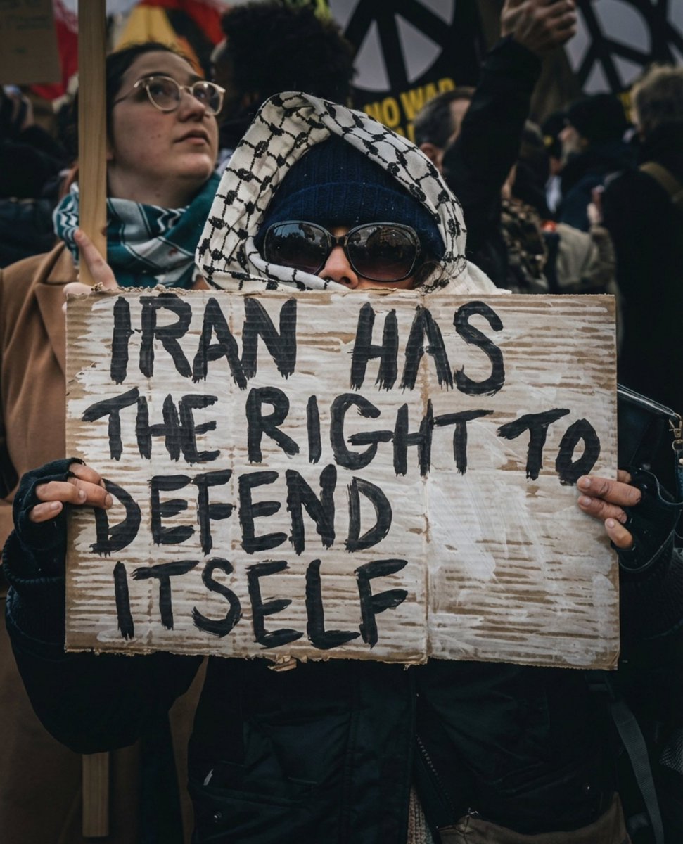 Enabdiaziz's tweet photo. IRAN HAS THE RIGHT TO DEFEND ITSELF
#Iran #IranIsraelWar https://t.co/Dkdwfs4i22