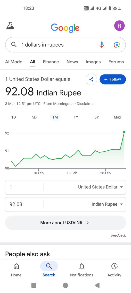 RamanRjha4647's tweet image. Indian Remote Devs 🤝 The US Federal Reserve

"Please don't fix the inflation yet, I'm trying to buy a Macbook Pro." 😭🚀

#DeveloperLife #RupeeDevaluation #Freelance