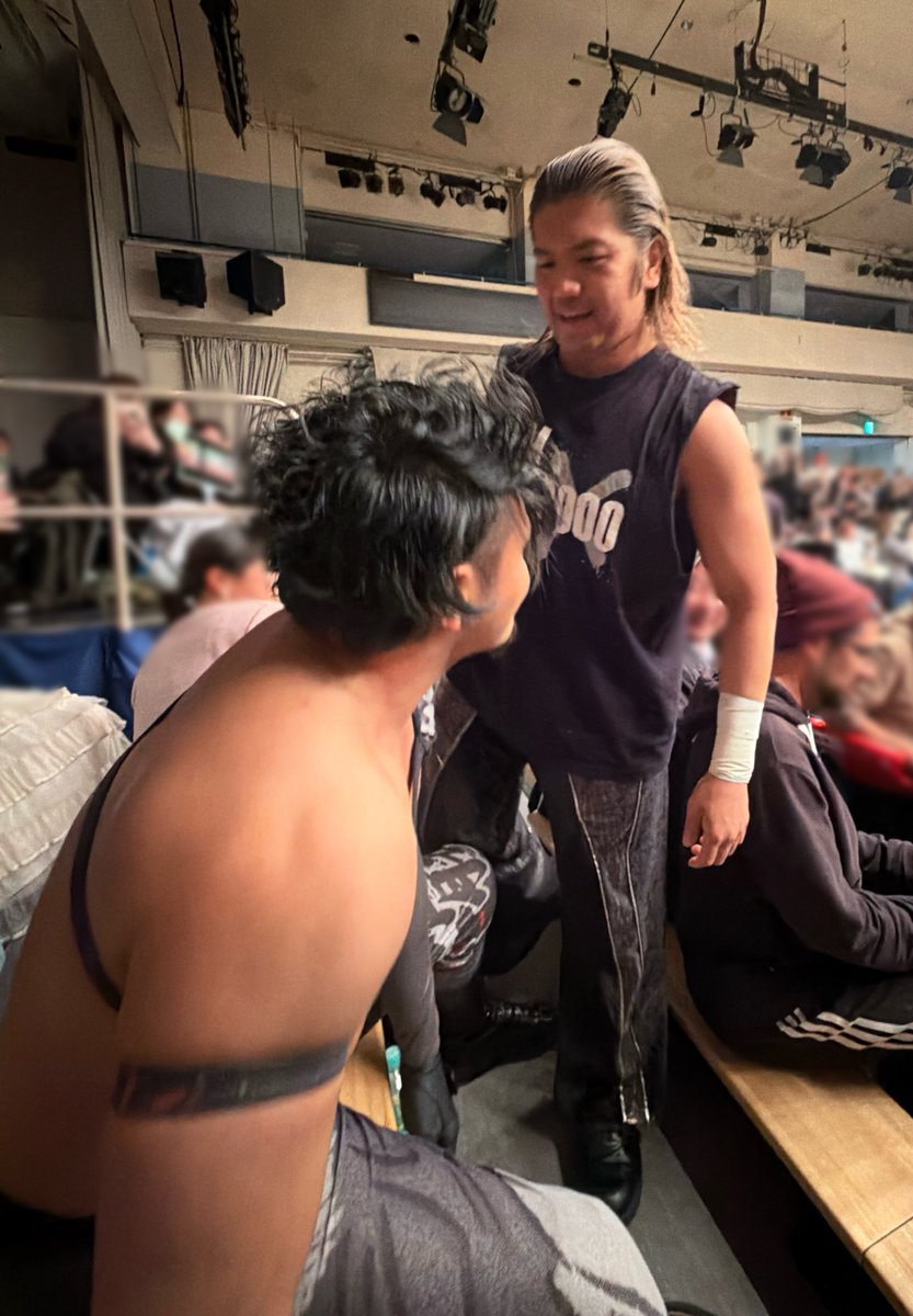 沢山タダスケさんを応援したゾ〜‼️‼️ #DRAGONGATE #noah_ghc #TEAM2000X