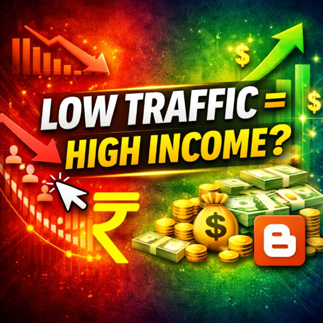 Researchtech2's tweet photo. Can I Earn More With Less Traffic on My Blogger Website? 🤔💰

🎥 Video Link: https://t.co/74nBjwhToT

#Blogger #BloggingTips #OnlineEarning https://t.co/VN5jk4GrtT