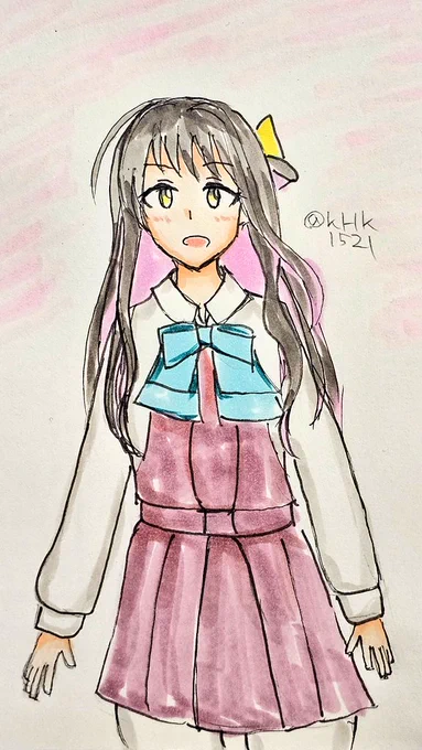 長波サマ「春だねぇ～」 #長波