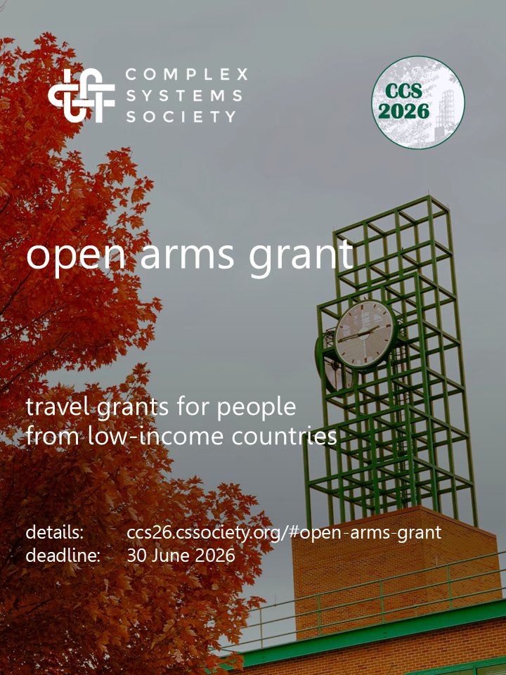 Conference on Complex Systems tweet media