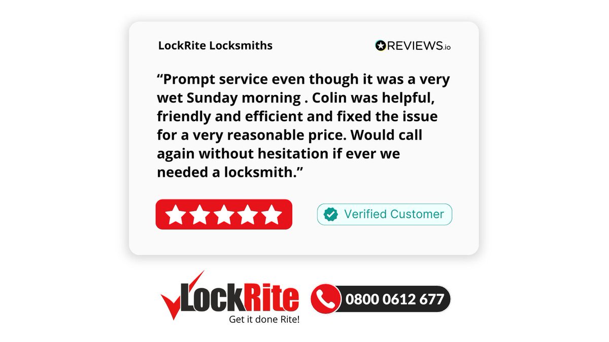LockRite Locksmiths tweet media
