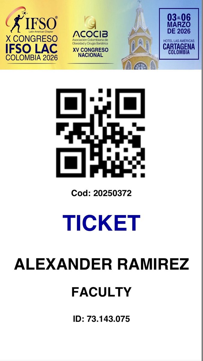 Alexander Ramirez MD, FACS, FASMBS tweet media