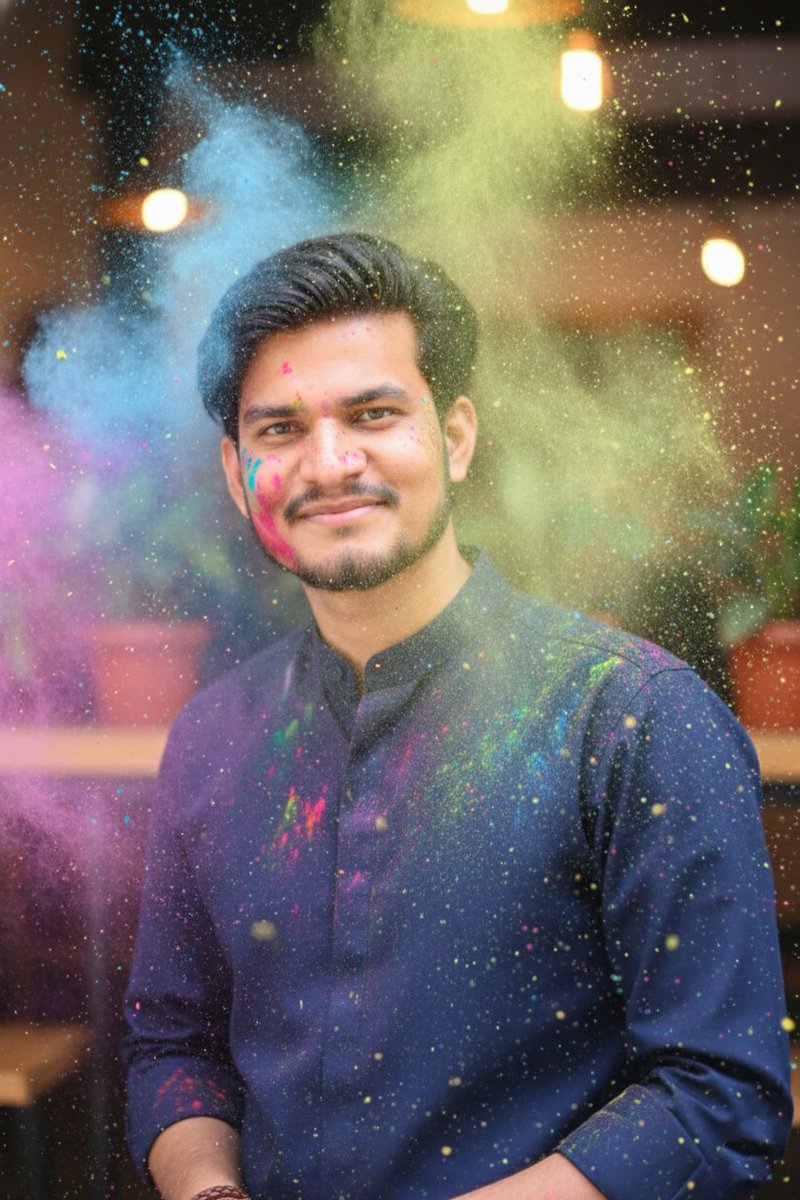 pressmohit's tweet photo. Happy Holi to all fans! 🫟🌈
Wishing you a colorful and fun festival from Holi Fever fan page 💛

#happyholi #journalistmohitsingh  #mohit  #holifestival #pressmohit #journalism #happyholi2026 #journalistmohit https://t.co/Isi2ABbifk